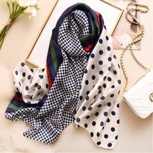 Luxury Modern Silk Scarf, Beautiful Scarf